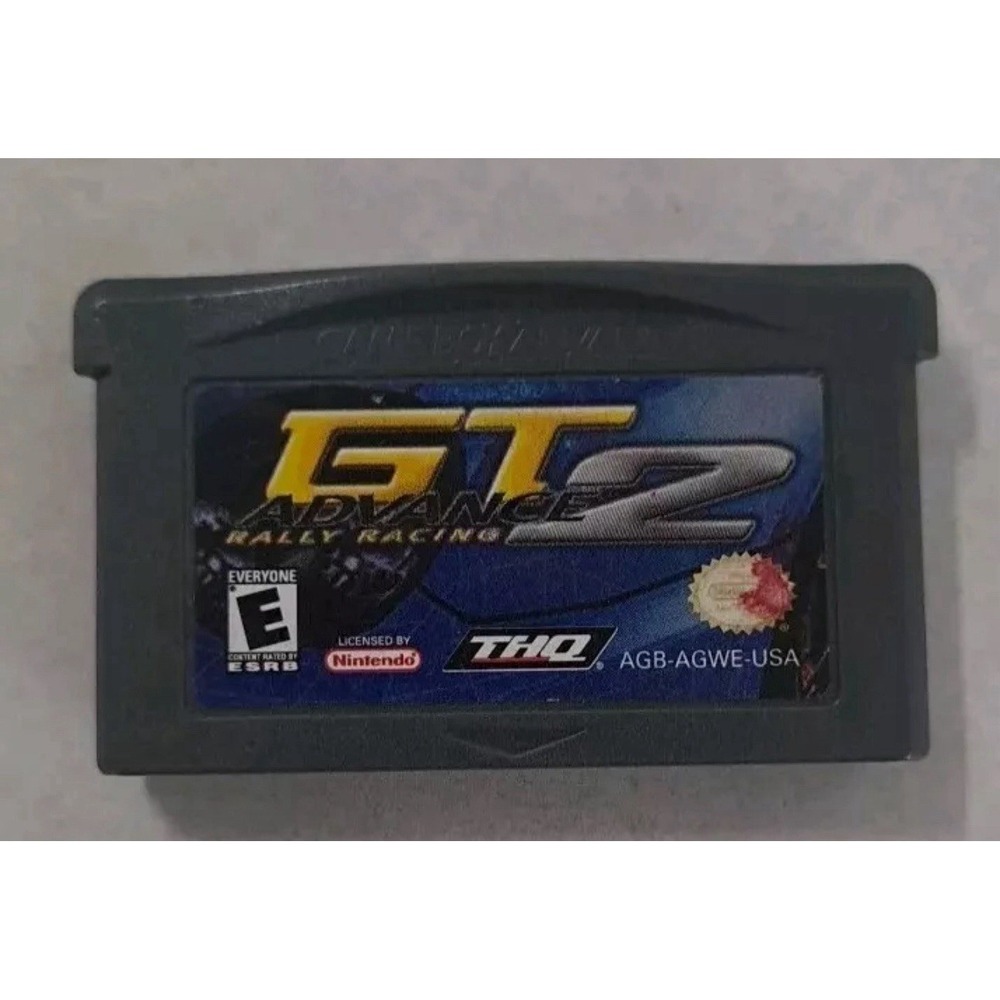 GT Advance 2 Rally Racing‎ Nintendo Game Boy Advance GBA Cartridge AGB-AGWE-USA